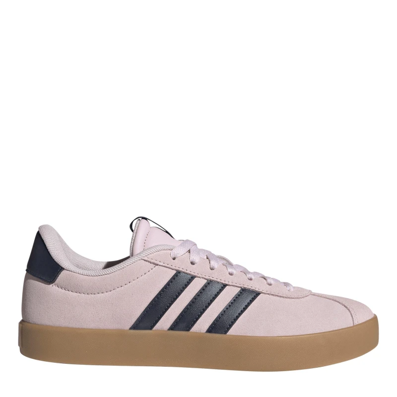 Image of adidas VL Court 3.0 Womens - Pink Pink 4