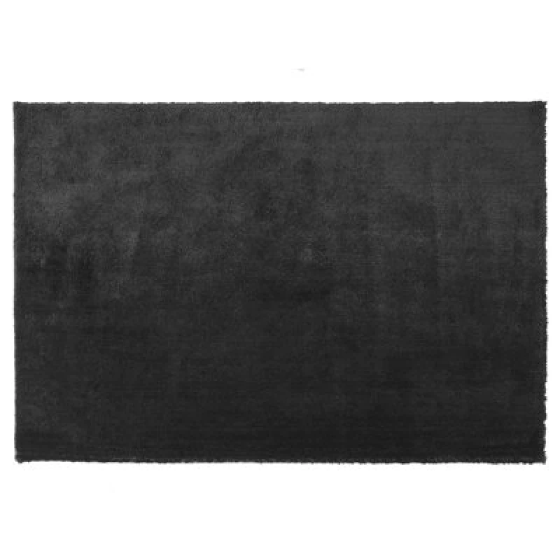 Image of Beliani Shaggygy Rug Evren Black 160 X 230 Cm