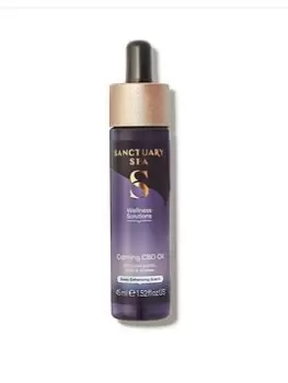 Image of Sanctuary Spa Wellness Solutions Calming CBD Oil 45ml One Colour, Women
