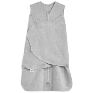 Image of HALO SleepSack Swaddle 1.5 TOG 100% Cotton - Heather Grey - 0-3months