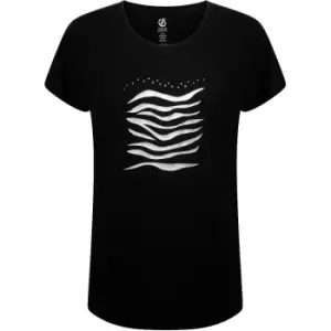 Image of Dare 2b Womens Emanation Organic Cotton Crew Neck T Shirt UK 8- Bust 32', (81cm)