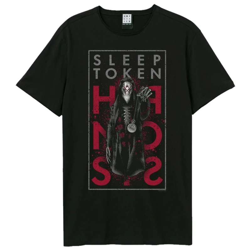 Image of Amplified Amplified Men Hypnosis Sleep Token T-Shirt in Black Size: X-Small Black XS Male 5063852062874