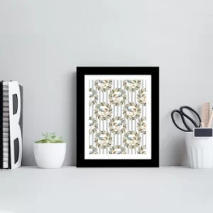 Image of SCT-104 Multicolor Decorative Framed MDF Painting