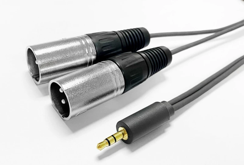 Image of Vivolink PROMJXLRS15 audio cable 15 m 3.5mm 2 x XLR Black
