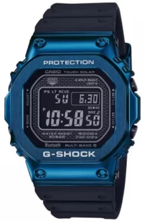 Image of Casio G-Shock Blue Tough Solar Blue IP Plated GMW-B5000G-2ER Watch