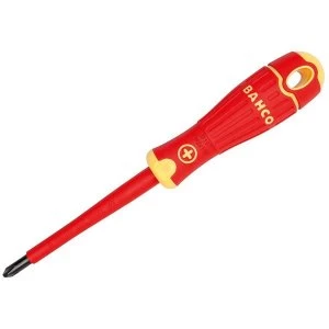 Image of BAHCOFIT Insulated Screwdriver Phillips Tip PH3 x 150mm