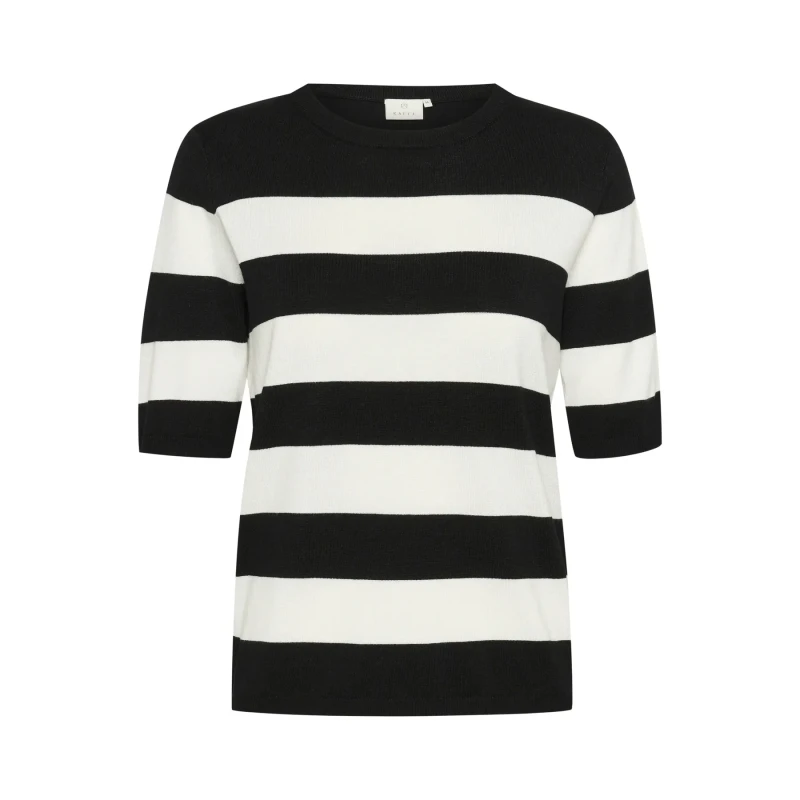 Image of Kaffe Womens T-Shirt KAFFE Lizza Noir Female XL