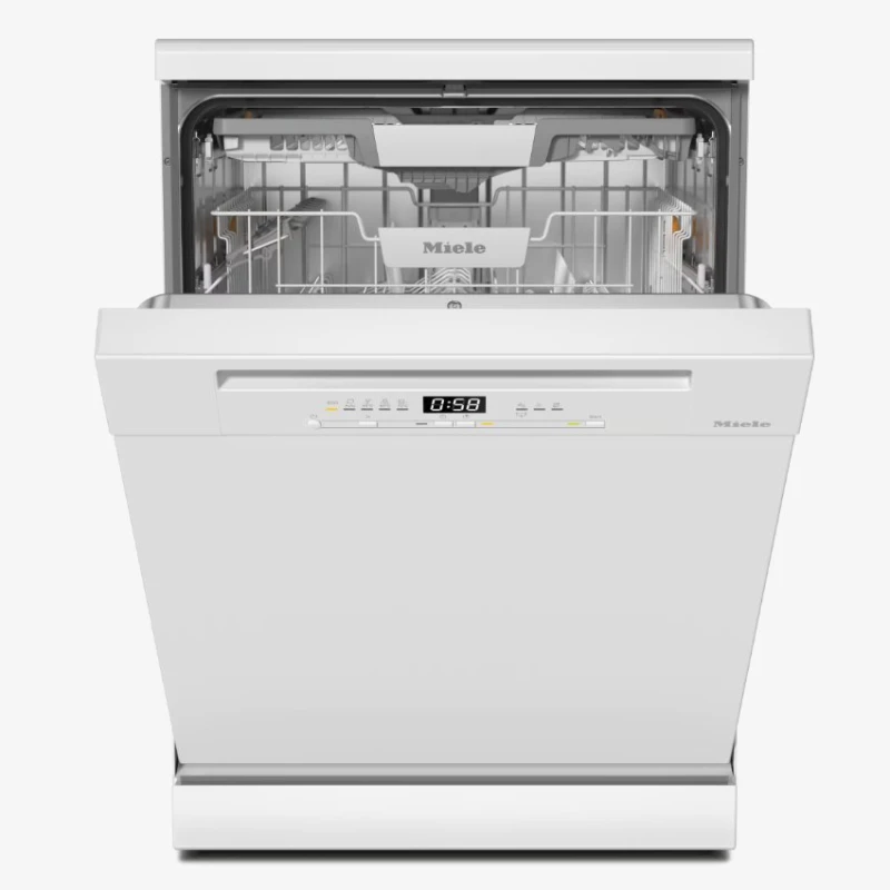 Image of Miele G5811SCWH 60cm Freestanding Dishwasher - White G5811SCWH
