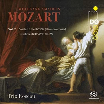 Image of Trio Roseau - Wolfgang Amadeus Mozart: Cosi Fan Tutte KV588 (Harmoniemusik)/... CD