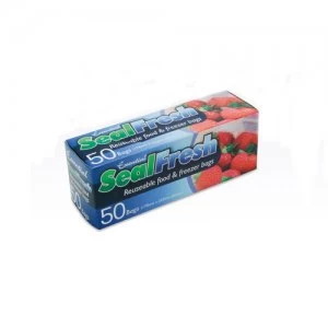 Image of Essential Housewares Essential Seal Fresh Bags Pack of 50