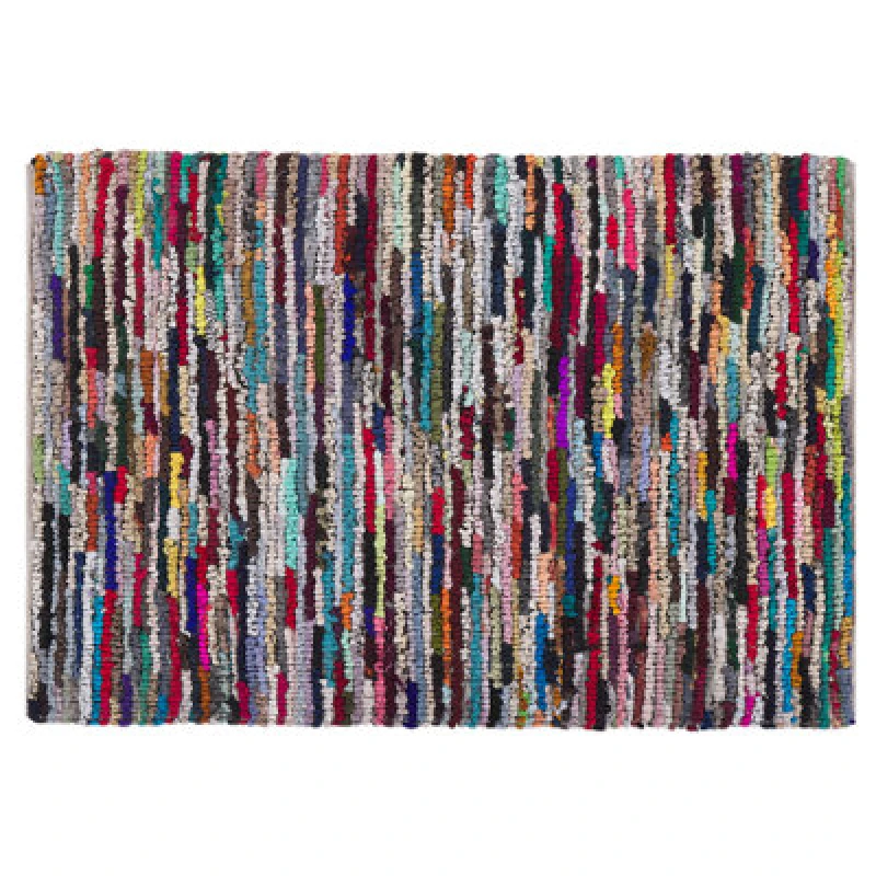 Image of Beliani Rug Bafra Multicolour 140 X 200 Cm