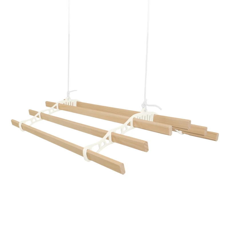 Image of Monstershop Clothing Airer Ceiling Pulley - Ivory - 1.2m Ivory