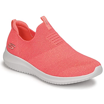Image of Skechers ULTRA FLEX womens Trainers in Pink,5,6,5,7