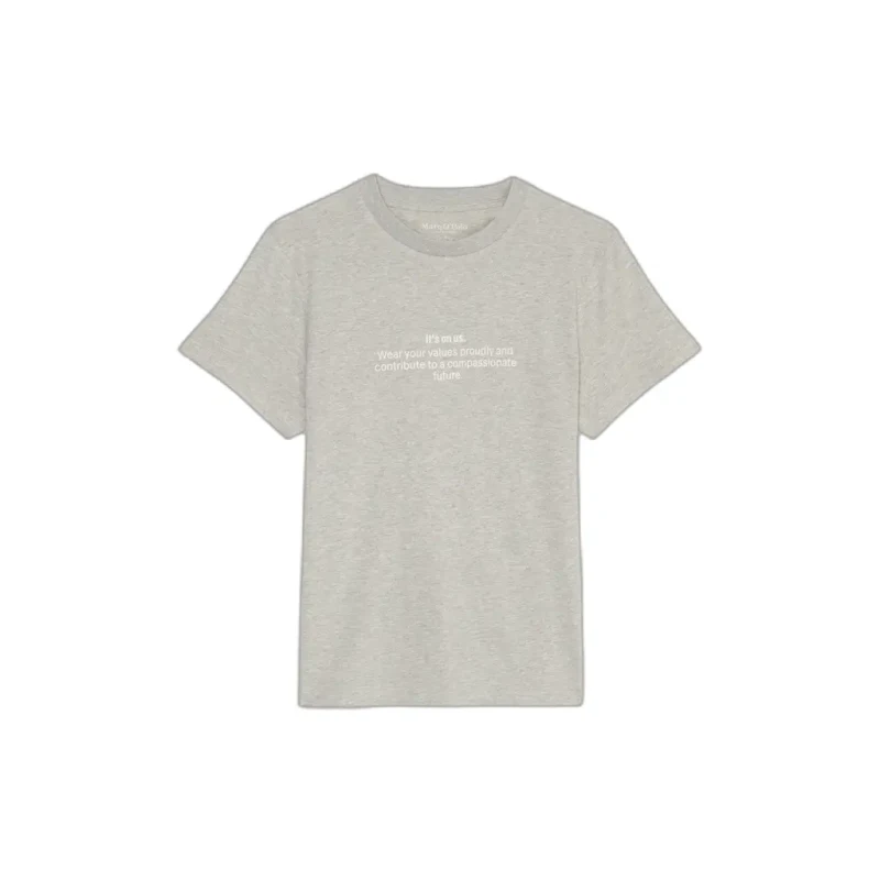 Image of Marc O'Polo Womens T-Shirt Marc O'Polo Gris Female XS