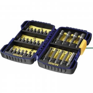 Image of Irwin 30 Piece Drill and Screwdriver Bit Set