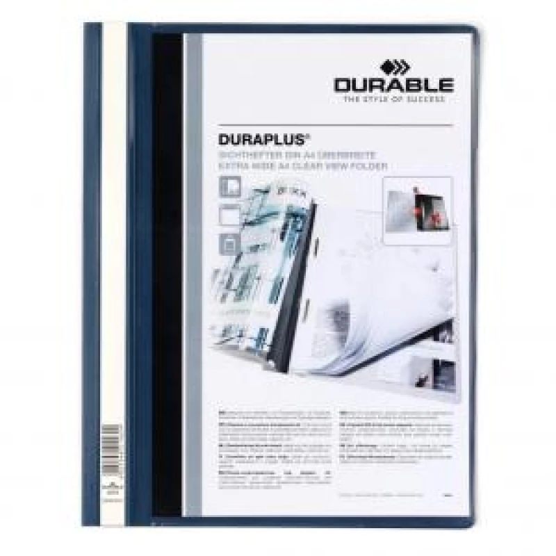 Image of Durable DURAPLUS A4+ Folder Dark Blue