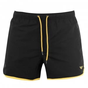 Image of Emporio Armani Sports Swim Shorts Black Size L Men