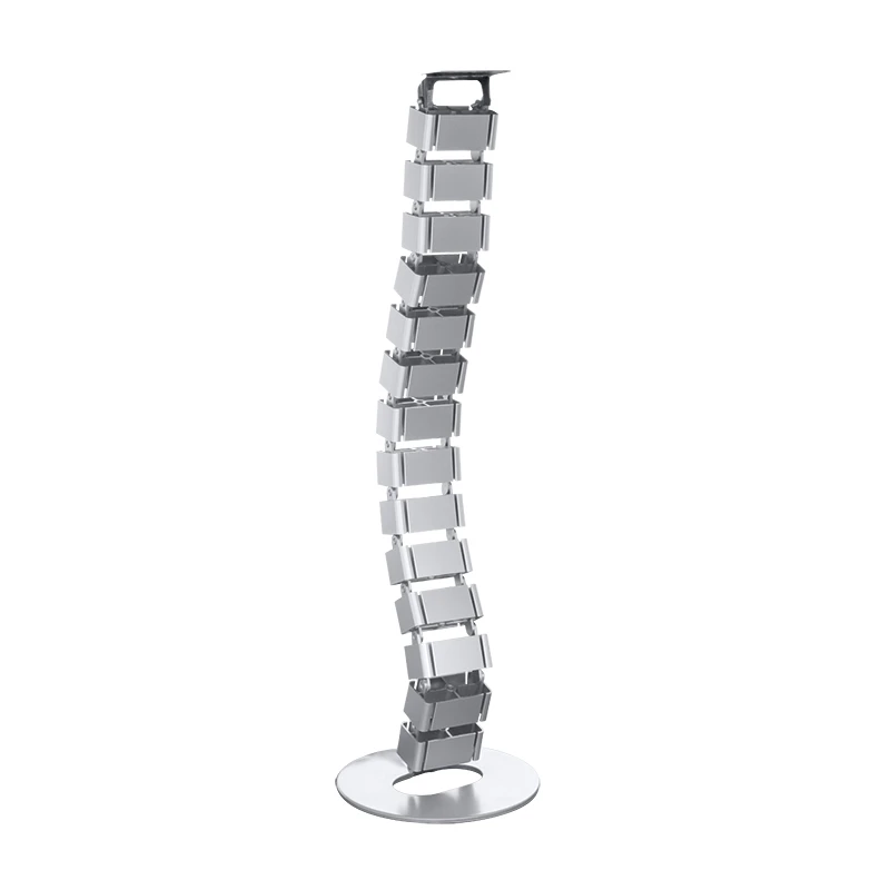Image of LogiLink KAB0065 cable organizer Desk Cable tray Silver