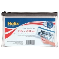 Image of Helix Pencil Case - Clear