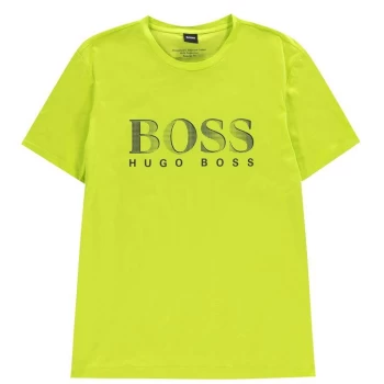 Image of Hugo Boss Crew Neck Large Logo T-Shirt Mint Size L Men
