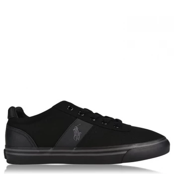 Image of POLO RALPH LAUREN Handford Low Top Trainers - Black