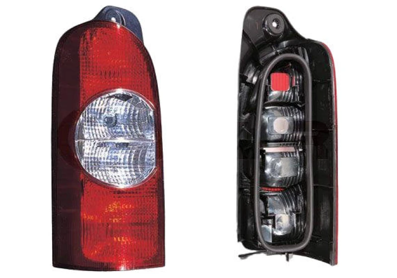 Image of ALKAR 2201753 Rear light without bulb holder, Left, PY21W Combination Rearlight (391)