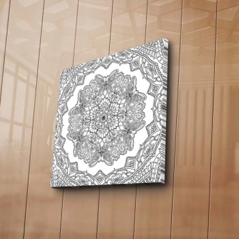 Image of BOYA-67 - No Pen Multicolor Paintable Decorative Canvas Painting