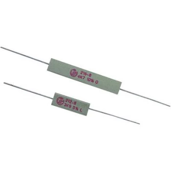 Image of High power resistor 330 Axial lead 5 W 10 VitrOhm KH208 810B330R
