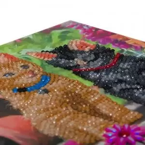 Image of Crystal Art Cat Friends 18 x 18cm Card CCK-A53 10250CB