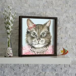 Image of KZM609 Multicolor Decorative Framed MDF Painting