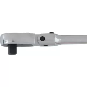 Image of 1/2" Sq. Dr. Flex Head Stubby Ratchet Steel Handle