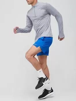 Image of Nike Run Dri Fit Element Top 1/2 Zip Top - Grey, Size XL, Men