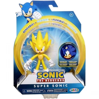 Image of Super Sonic (Sonic The Hedgehog) Action Figure