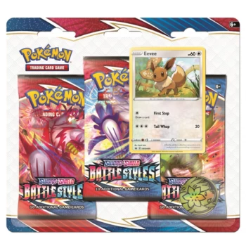 Image of Pokemon TCG: Sword & Shield Battle Styles 3 Pack Blister - One At Random