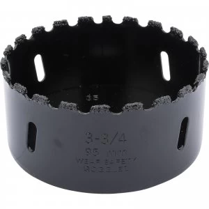 Image of Draper Expert Tungsten Carbide Grit Hole Saw 95mm