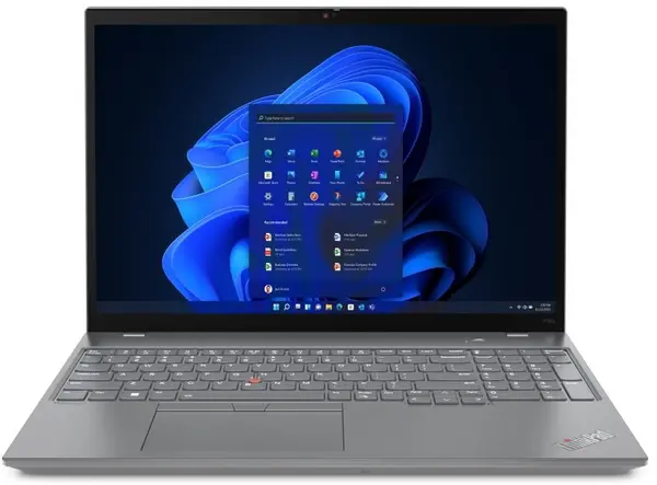 Image of Lenovo ThinkPad P16 Gen 1 i7-12850HX Mobile workstation 40.6cm (16") WQXGA Intel Core i7 16GB DDR5-SDRAM 512GB SSD NVIDIA RTX A2000 WiFi Default T
