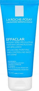 Image of La Roche-Posay Effaclar Sebo-Controlling Mask 100ml