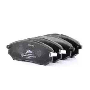 Image of VALEO Brake pad set RENAULT,NISSAN,INFINITI 301337 41060EG090,D10601BN0A,D10601MF0A D1060EG51A,D1060EJ20A,D1061EG51A,41060CC090,41060EB325,D10601BN0A