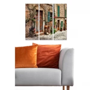 Image of MDF1276865 Multicolor Decorative MDF Painting (3 Pieces)