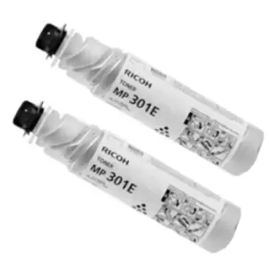 Image of Twin Pack Ricoh 842025 Black Original Toner Cartridges (2 Pack)