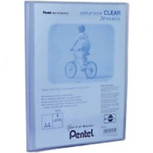 Image of Pentel Display Book Recycology A4 Blue Polypropylene 24 x 1.5 x 31 cm