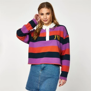 Image of Jack Wills Leah Rugby Stripe Shirt - Multi