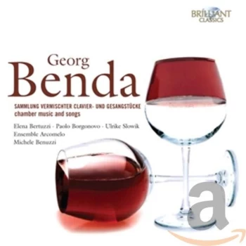 Image of Various - Georg Benda: Chamber Music and Songs CD