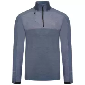 Image of Dare 2B Mens Power Up II Reflective Half Zip Jersey Top 5XL- Chest 56', (142cm)