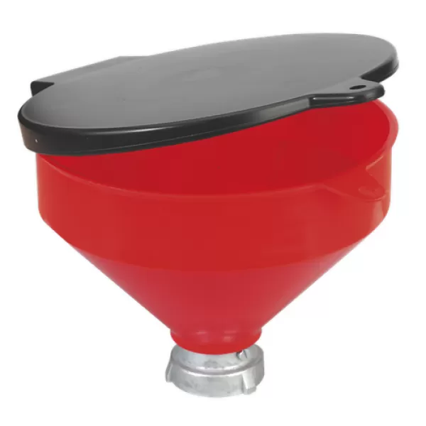Image of Genuine SEALEY SOLV/SF Solvent Safety Funnel with Flip Top
