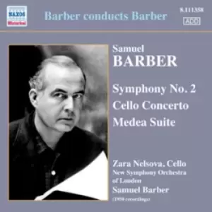 Image of Samuel Barber - Samuel Barber: Symphony No. 2/Cello Concerto/Medea Suite CD Album - Used