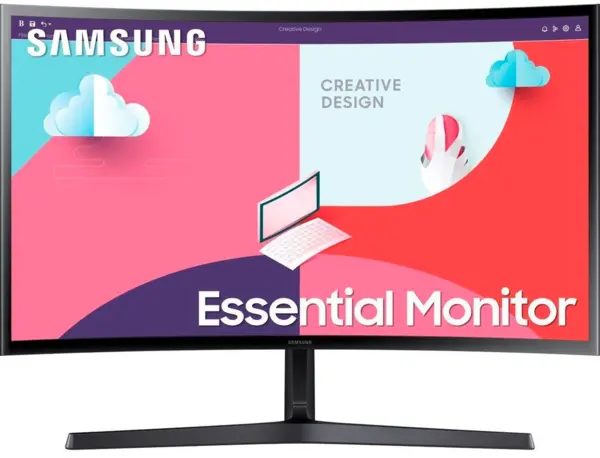 Image of Samsung 27" LS27C366EAUXXU Full HD Curved LCD Monitor