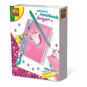 Image of SES Creative Childrens Unicorn Notebook Designer Activity Set