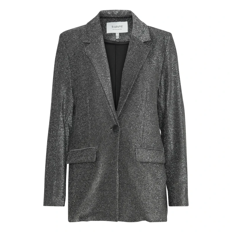 Image of b.Young Womens blazer b.young Acha Gris Female 36