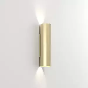 Image of Astro Hashira 300 Up Down Wall Light Matt Gold